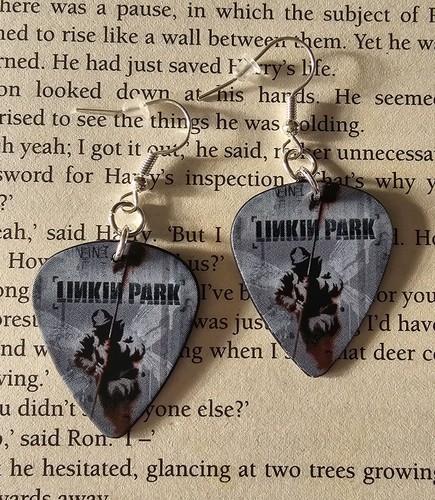 Orecchini plettro linkin - plettro,